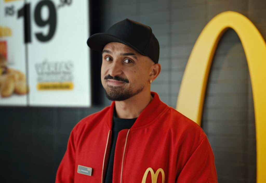Thiago Ventura troca o palco pelo balcão do McDonald’s em campanha