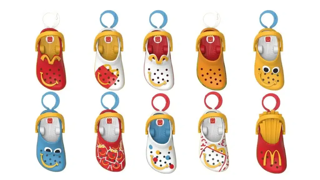 McDonald’s Brasil lança Mini Crocs colecionáveis no McLanche Feliz